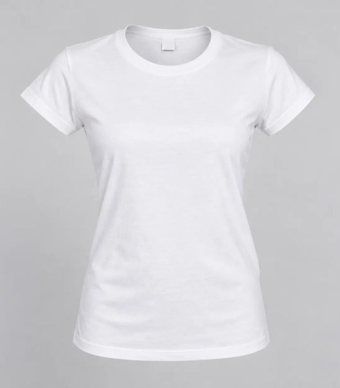 Baby Look Feminina Personalizada Branca Feito Meu
