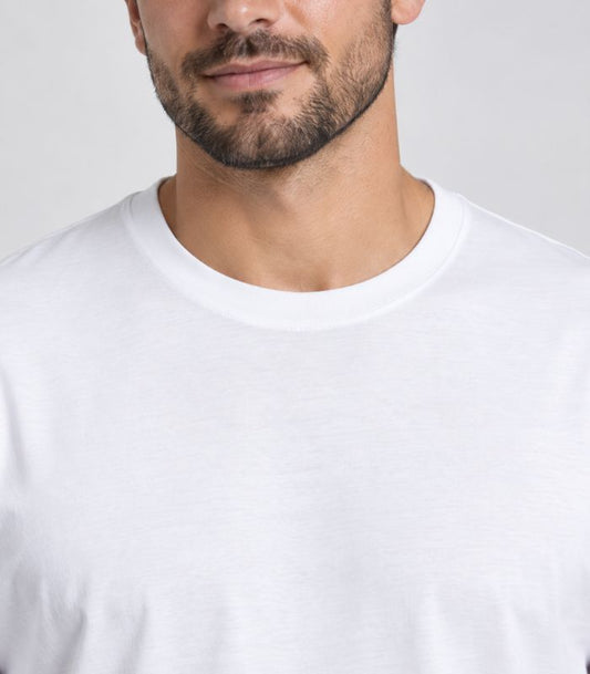 Camiseta Essencial Branca Feito Meu
