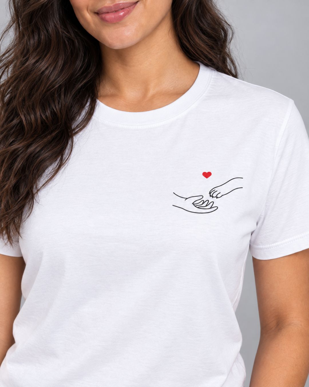 Camiseta Feminina My Dogs Are My Valentine