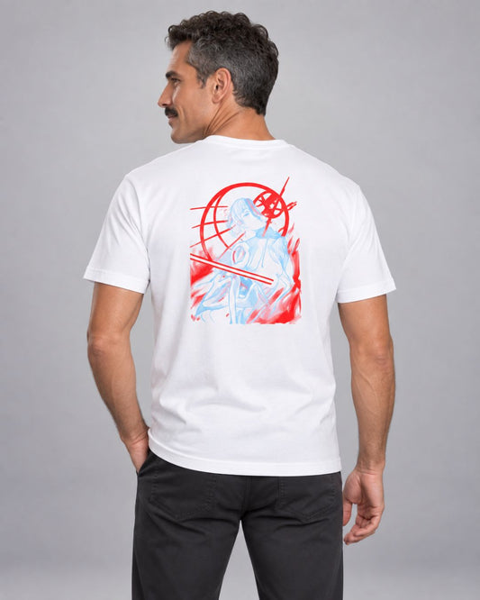 Camiseta Masculina Dark Force Neon Frente e Costas