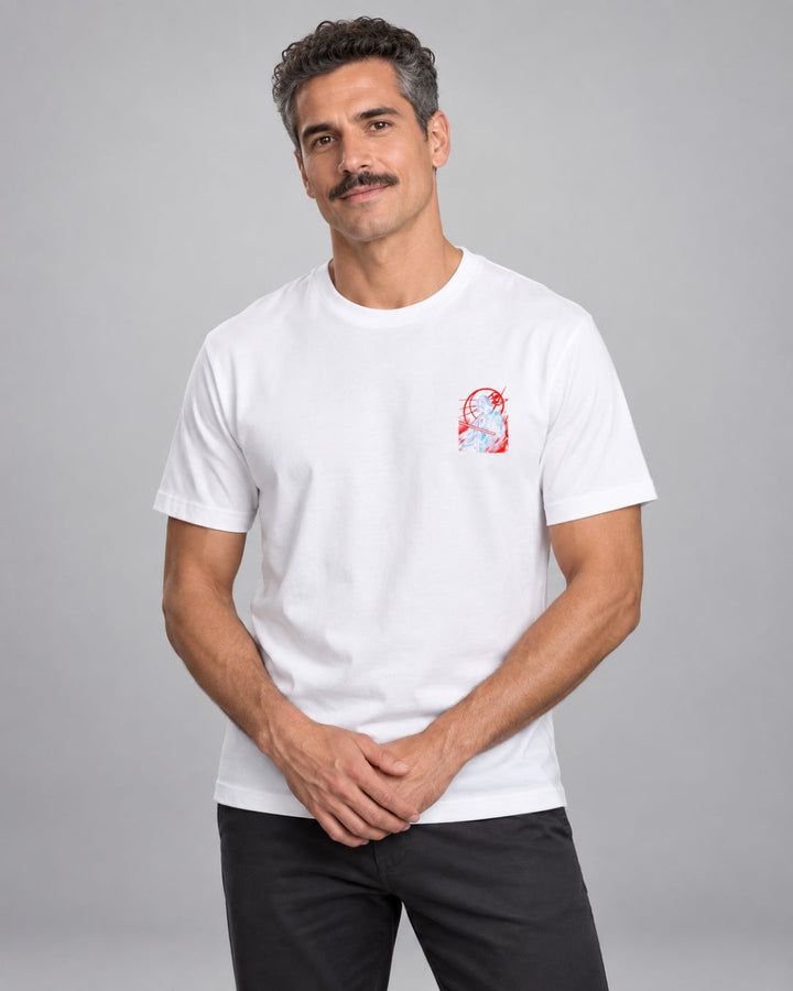 Camiseta Masculina Dark Force Neon Frente e Costas