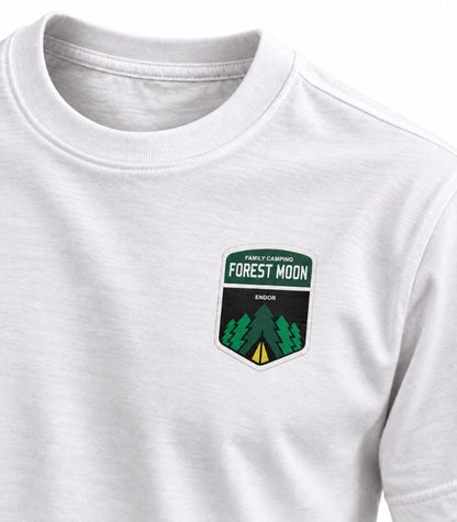Camiseta Masculina Forest Moon Estampa Frente e Costas