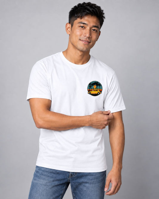 Camiseta Masculina Santa Monica Surf